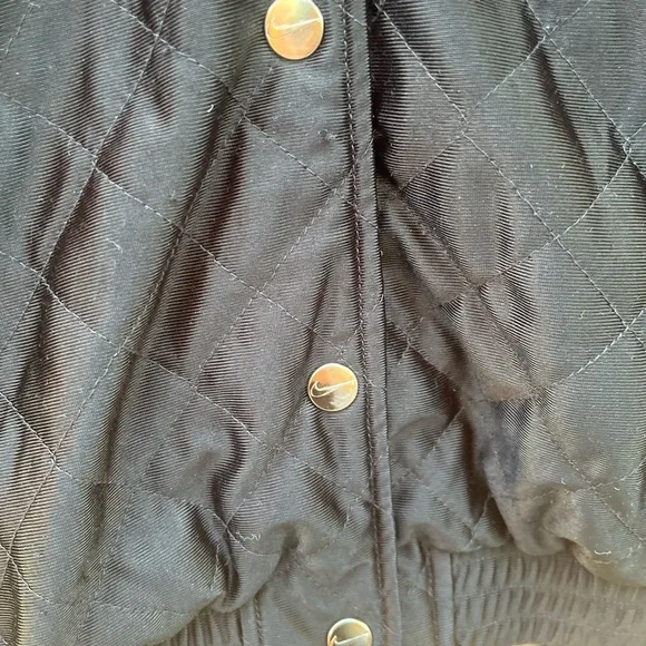 Vintage 90's Nike Court Quilted Jacket Snap Button - Picture 8 of 8